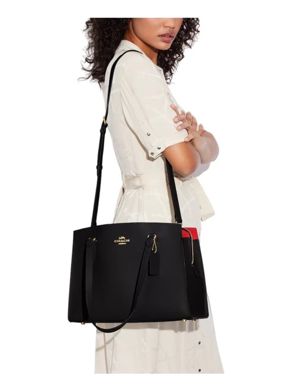 Coach Tatum Carryall Handbag - Picture 3 of 3